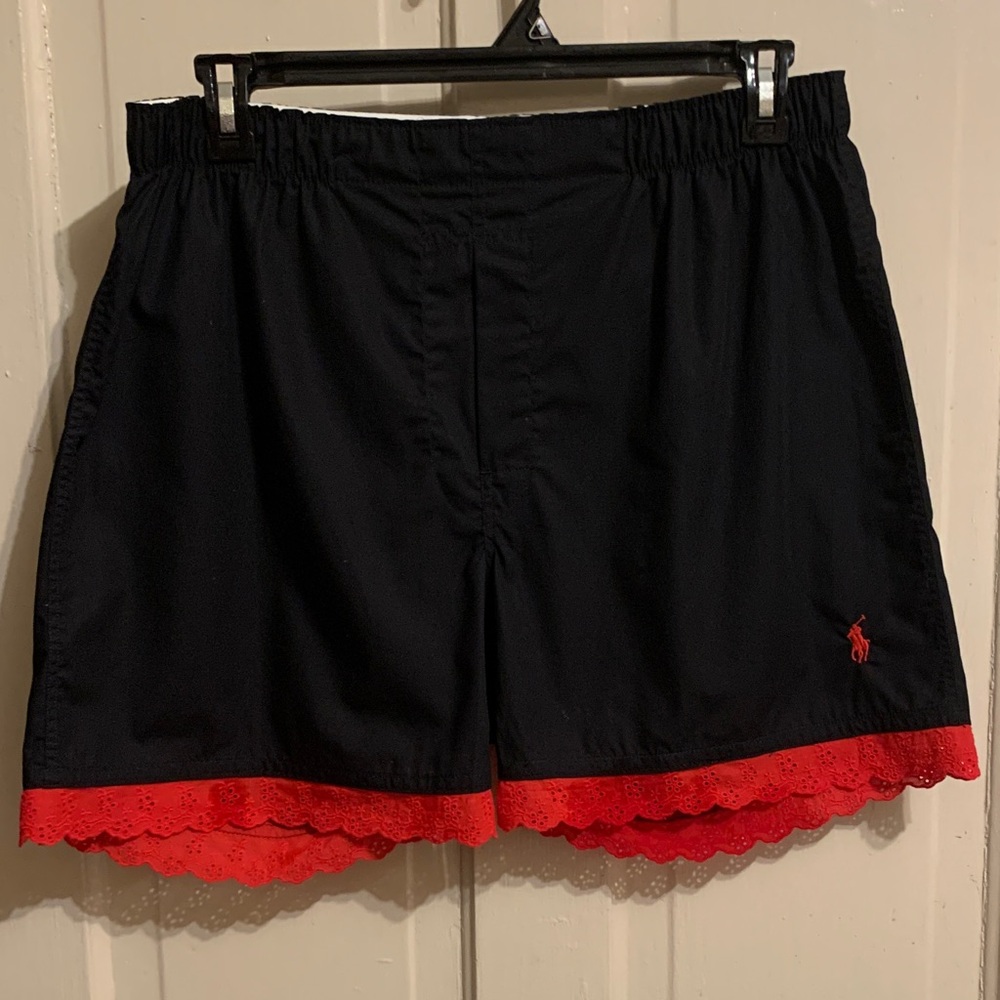 New Polo Boxers w/ added lace for a 90s throwback style